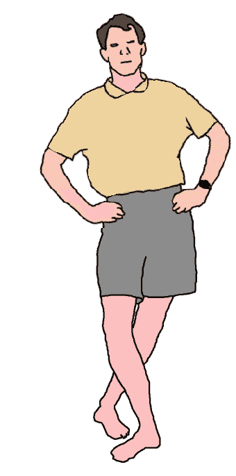 TFL-ITB Stretch (Standing )Start Position